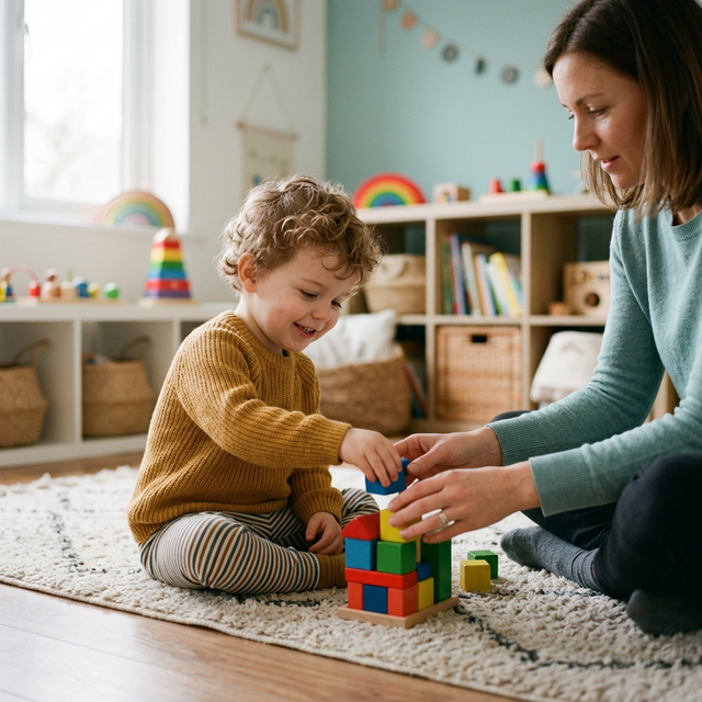 Otizm erken müdahale yazısı görseli